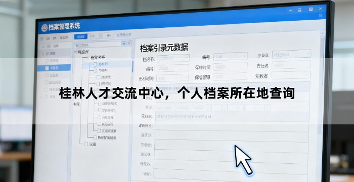 桂林人才交流中心,个人档案所在地查询