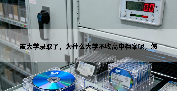 被大学录取了，为什么大学不收高中档案呢，怎