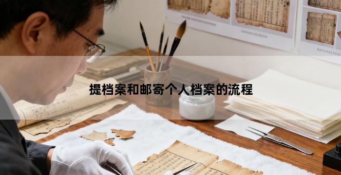 提档案和邮寄个人档案的流程
