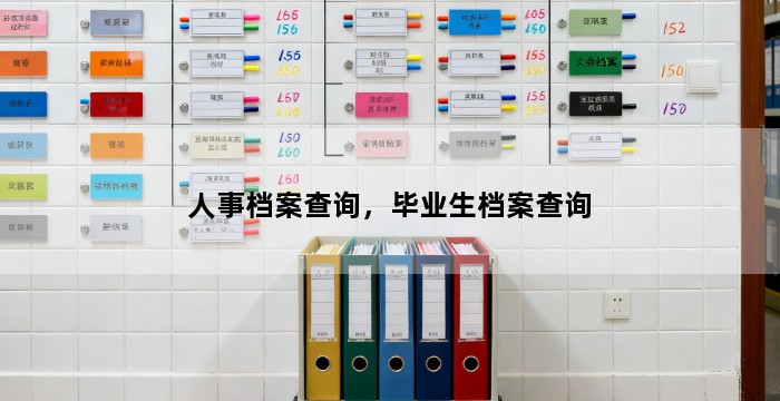 人事档案查询，毕业生档案查询