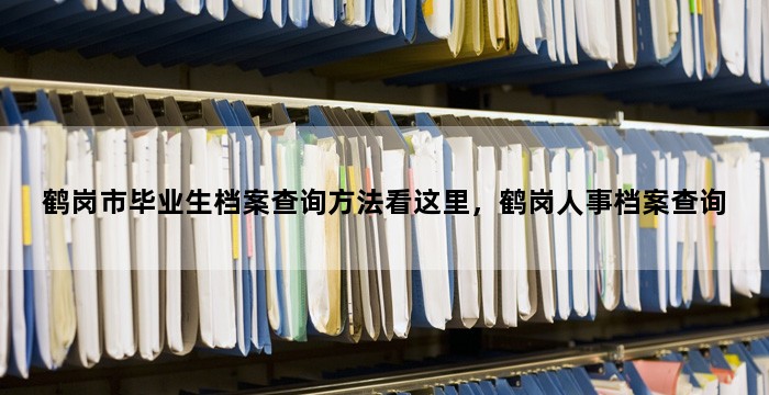 鹤岗市毕业生档案查询方法看这里，鹤岗人事档案查询
