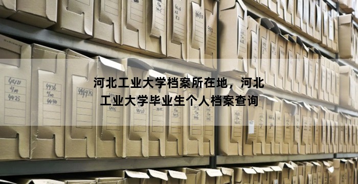 河北工业大学档案所在地,河北工业大学毕业生个人档案查询