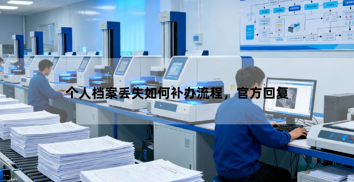 个人档案丢失如何补办流程,官方回复