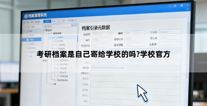 考研档案是自己寄给学校的吗?学校官方