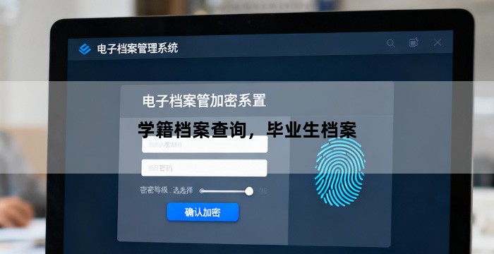 学籍档案查询，毕业生档案