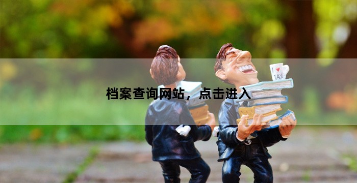 档案查询网站，点击进入