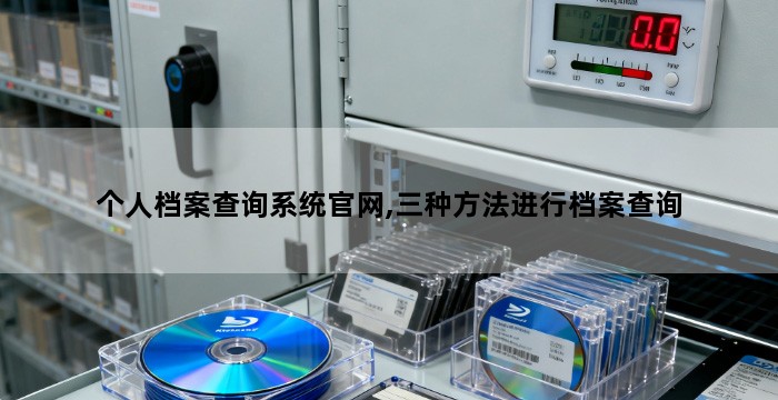 个人档案查询系统官网,三种方法进行档案查询