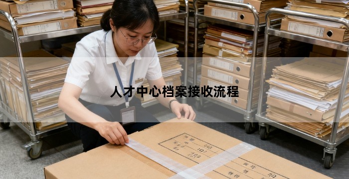 人才中心档案接收流程