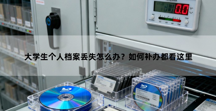 大学生个人档案丢失怎么办？如何补办都看这里