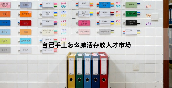 自己手上怎么激活存放人才市场