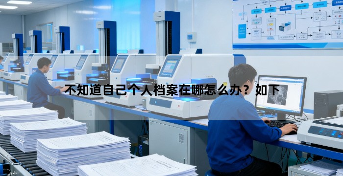 不知道自己个人档案在哪怎么办?如下